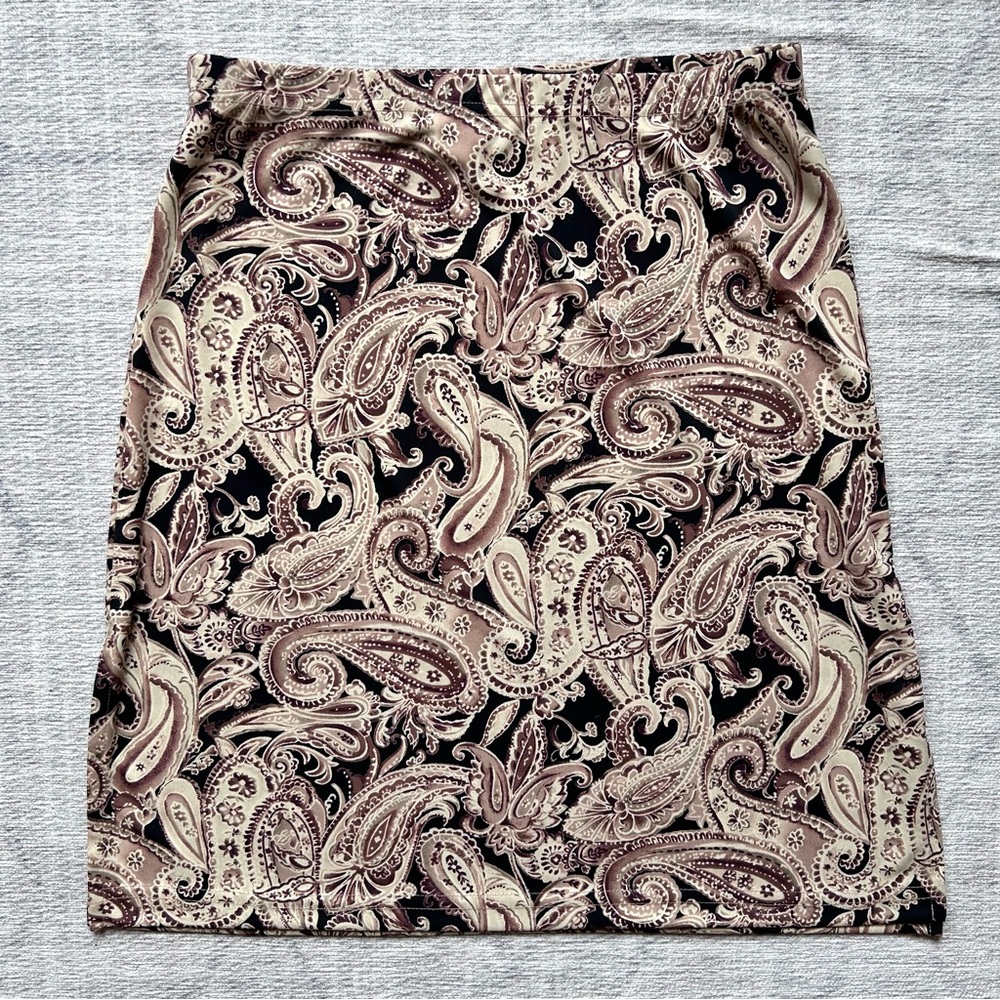 A. Byer Paisley Skirt